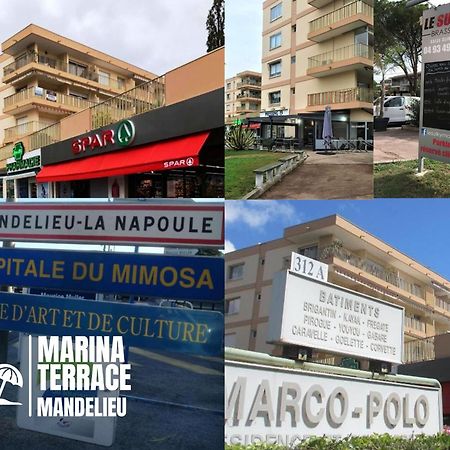 Apartamento Marina Terrace Mandelieu Exterior foto