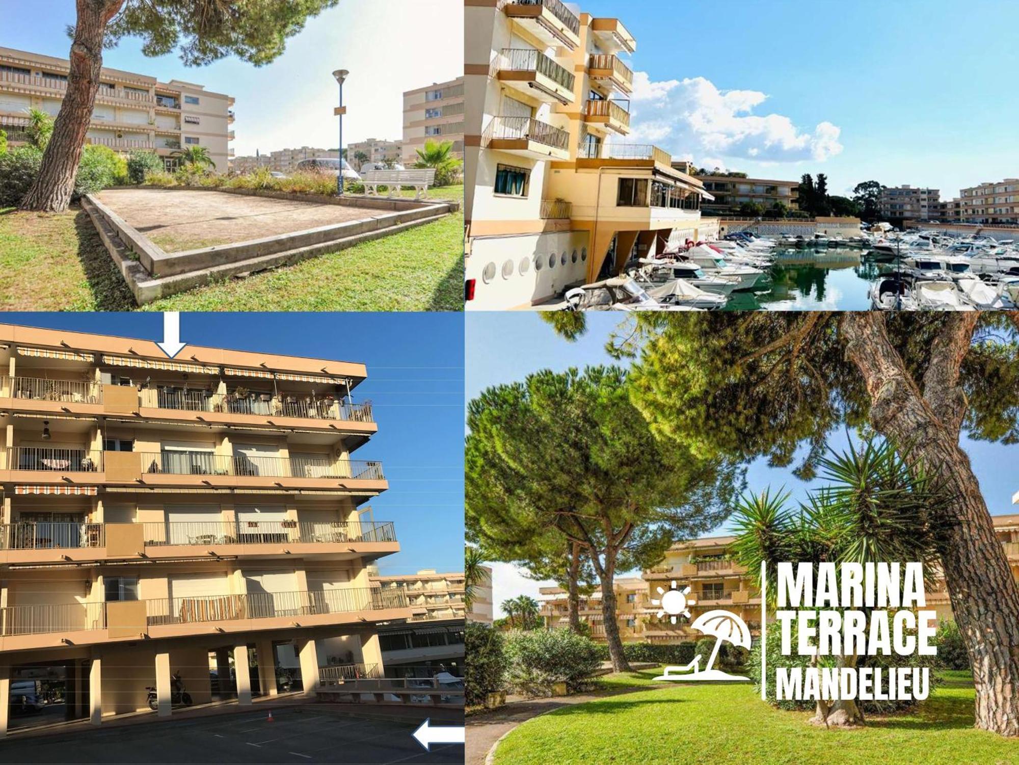 Apartamento Marina Terrace Mandelieu Exterior foto