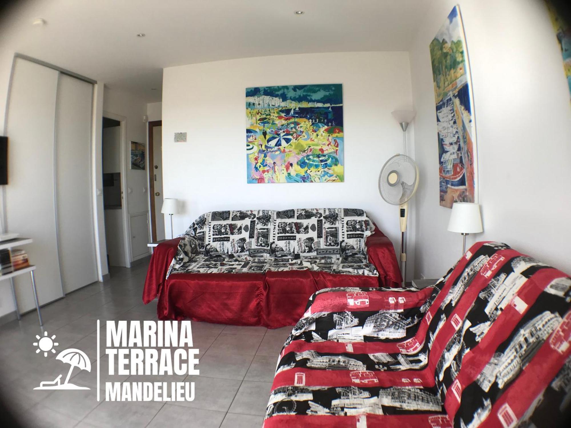 Apartamento Marina Terrace Mandelieu Exterior foto